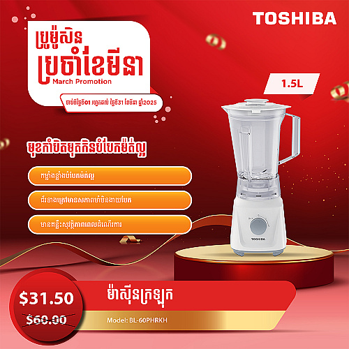 Toshiba Blender 1.5L